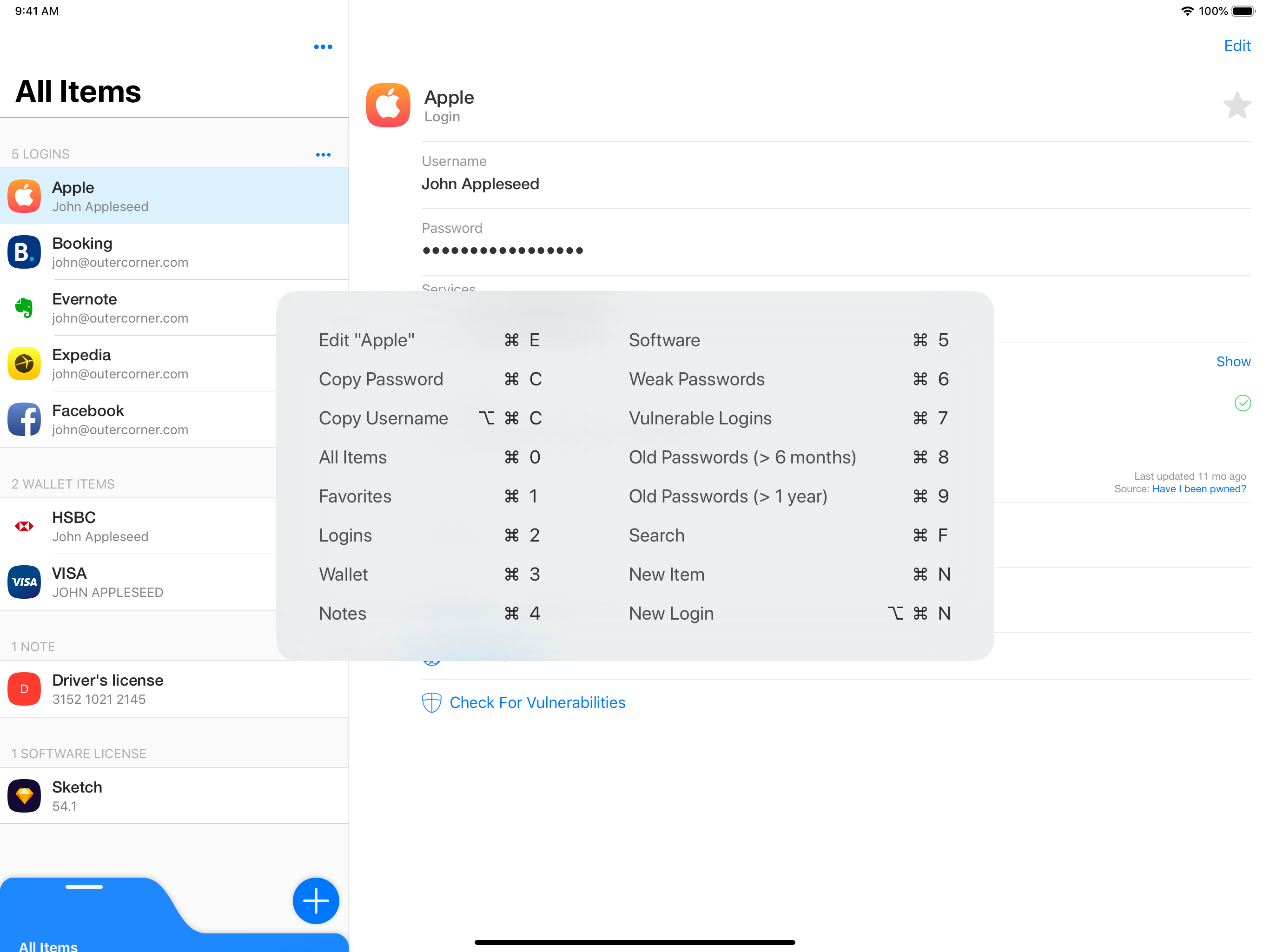 Secrets for iOS keyboard shortcuts overview